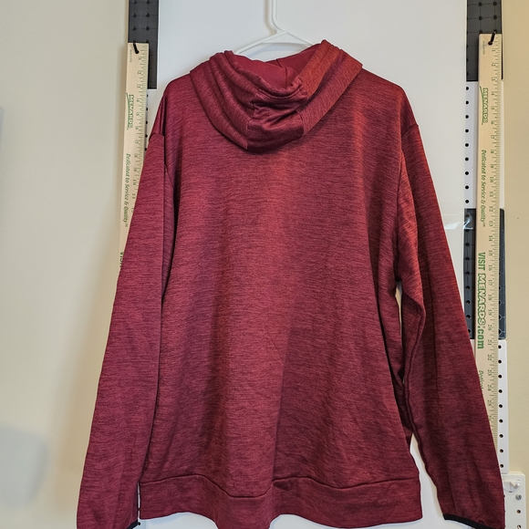 Under Armour Red Heathered Hoodie - Picture 7 of 10